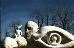 Four Park Figures